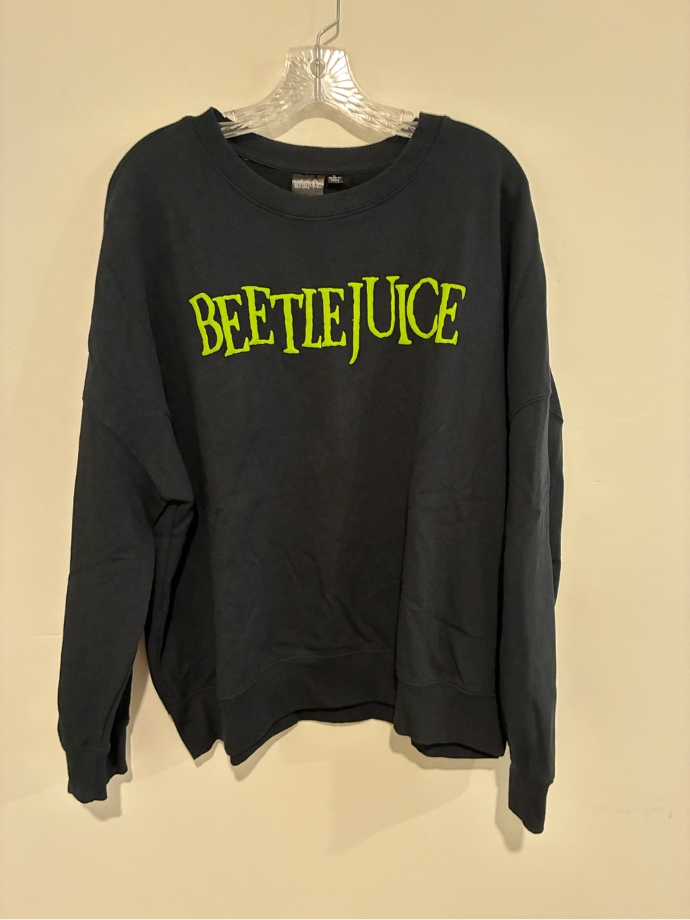 Beetlejuice Graphic Crewneck Sweatshirt - Black size xl - Picture 7 of 7